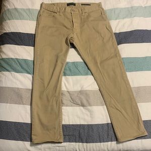 Pacsun Khaki skinny jeans 32x30